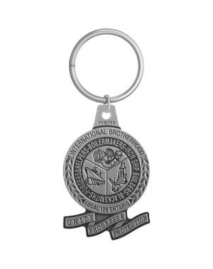 Solid Pewter Key Tags