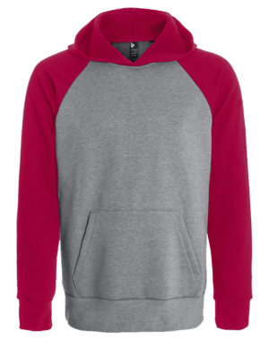 Unisex Hooded Raglan Sweatshirt