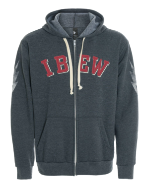 IBEW Unisex  Full-zip Sweatshirt
