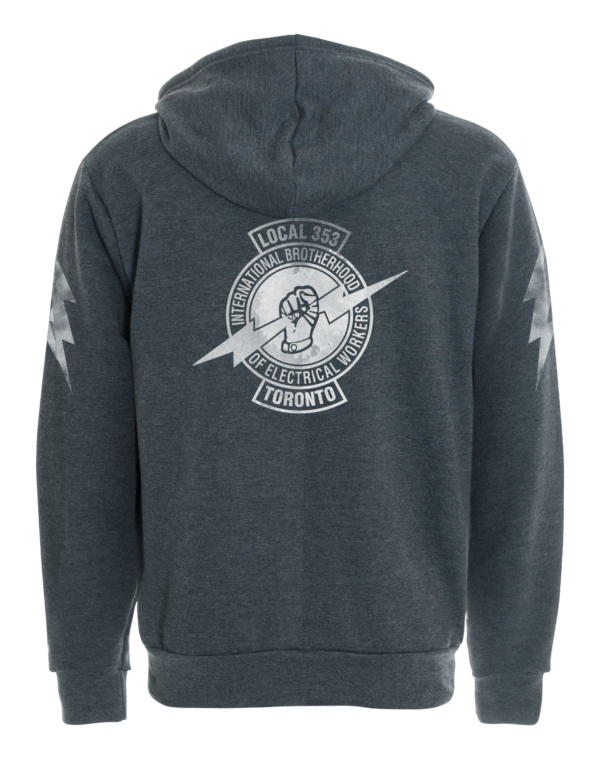 IBEW Unisex  Full-zip Sweatshirt - Image 2