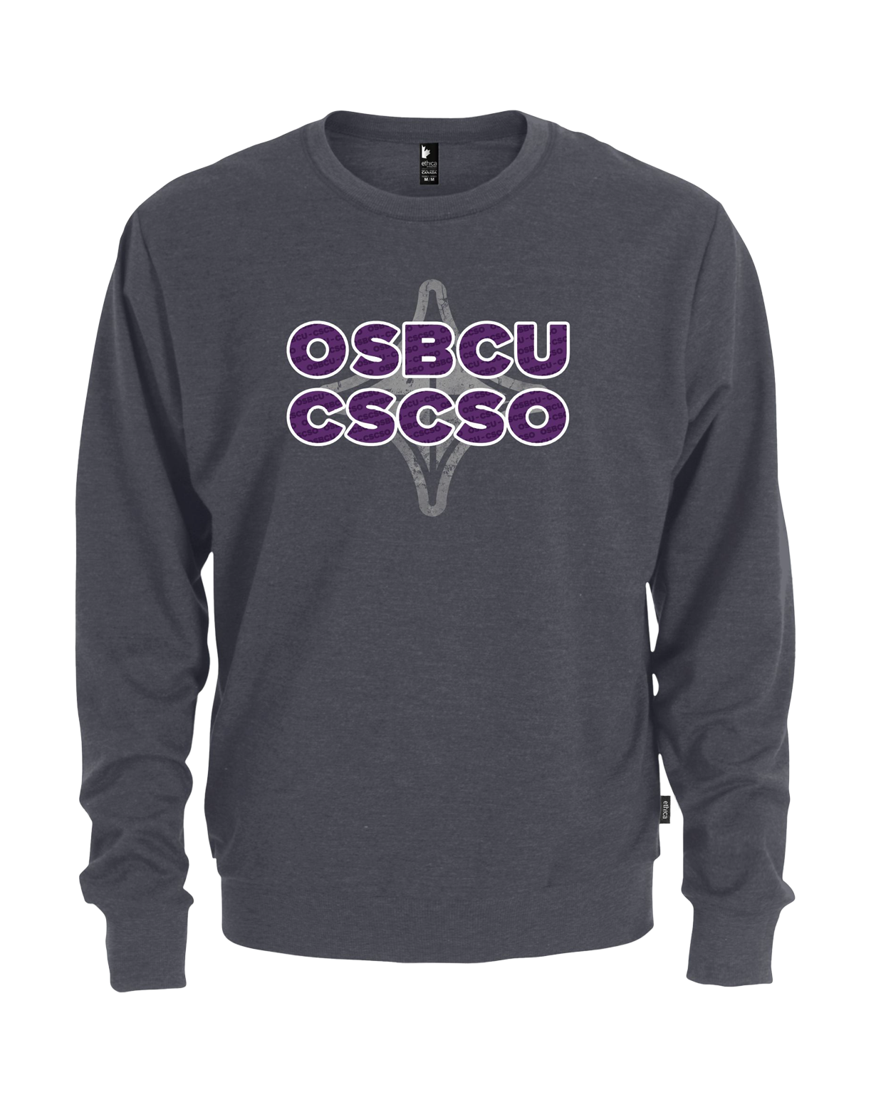 Sweat-shirt unisexe à col roulé