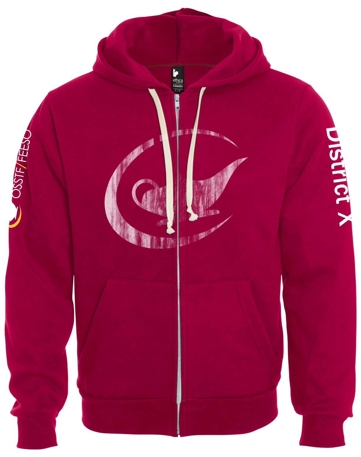 Chandail à Capuchon et Fermeture éclair Unisexe – Image 5