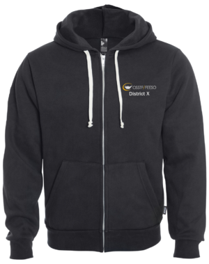 Unisex Logo Full-zip Sweatshirt