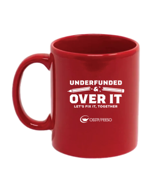 Over It Coffee Mug