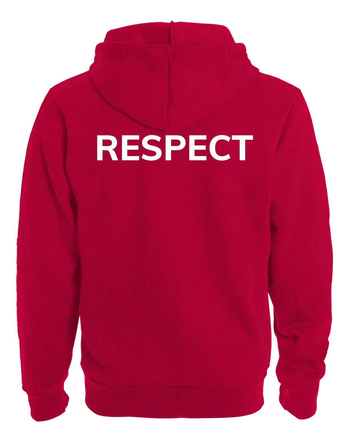 Unisex Respect Hooded Full-zip Sweatshirt - Image 2